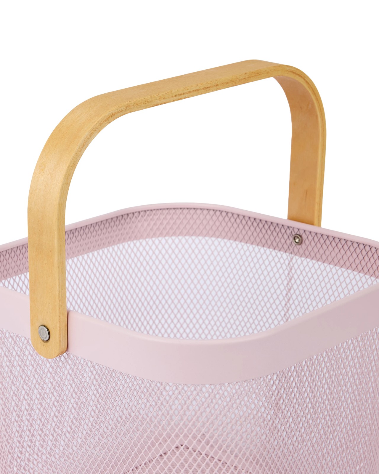 Anko Mesh Basket - Pink 3 of 5