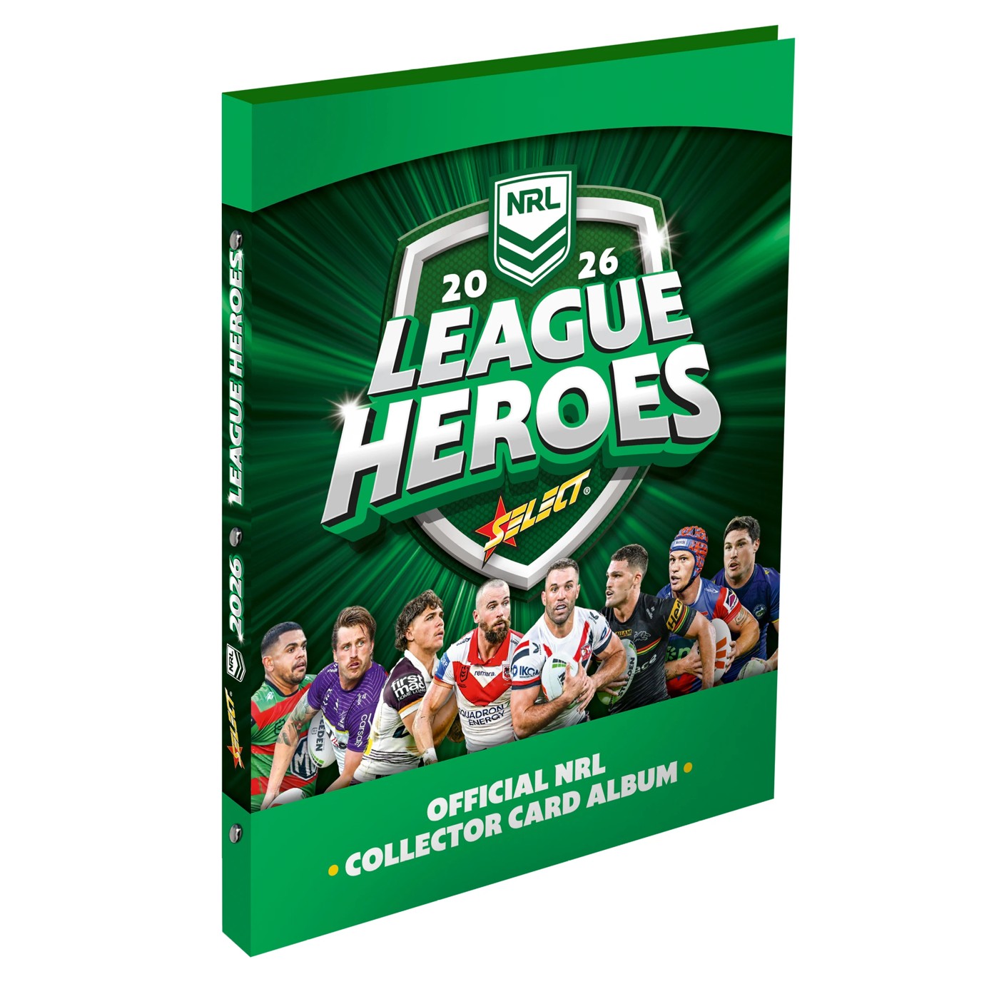 Official 2026 NRL League Heroes Binder Album 2 of 2