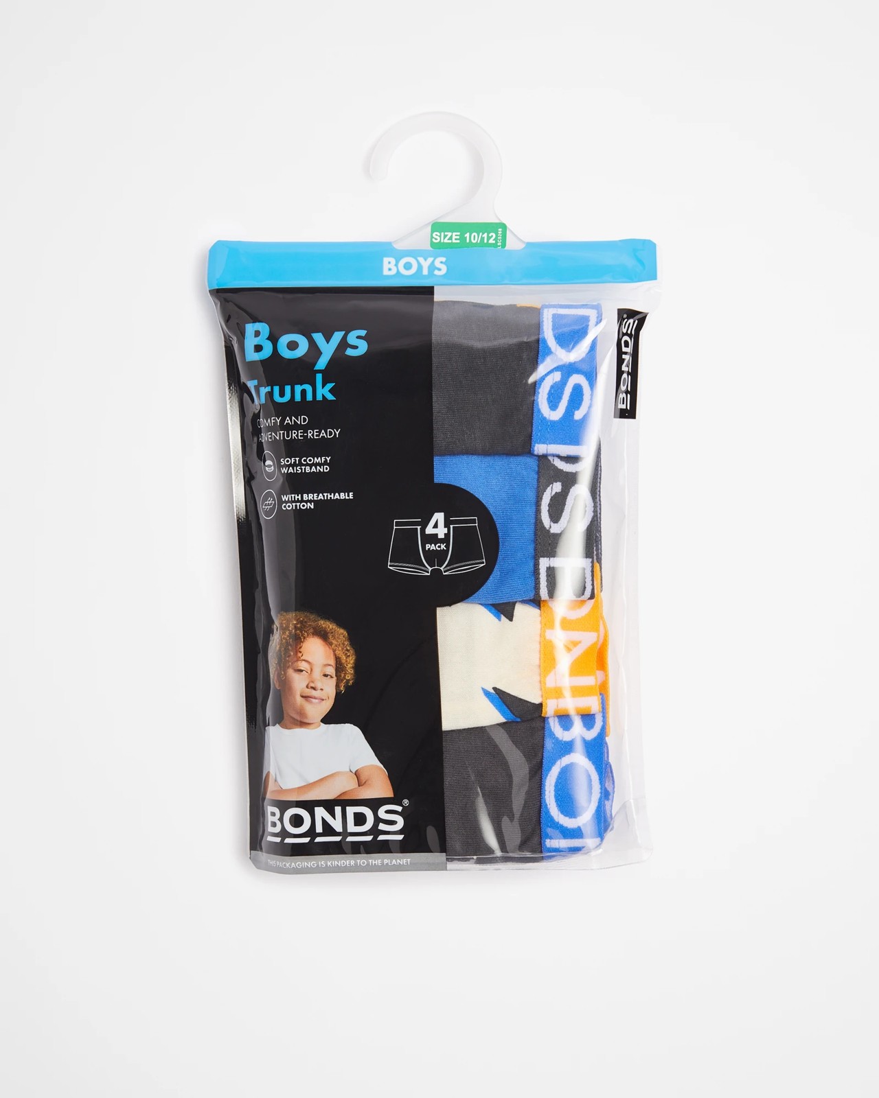 Bonds Boys Trunks 4 Pack - Bright Shine Star 2 of 2