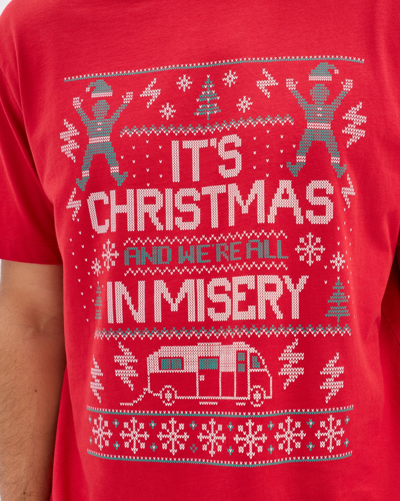 Australian Cotton Christmas In Misery T-Shirt 4 of 5