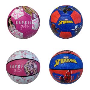 Licensed Spiderman and Barbie Soccer and Basketballs Size 3 – Assorted* product image