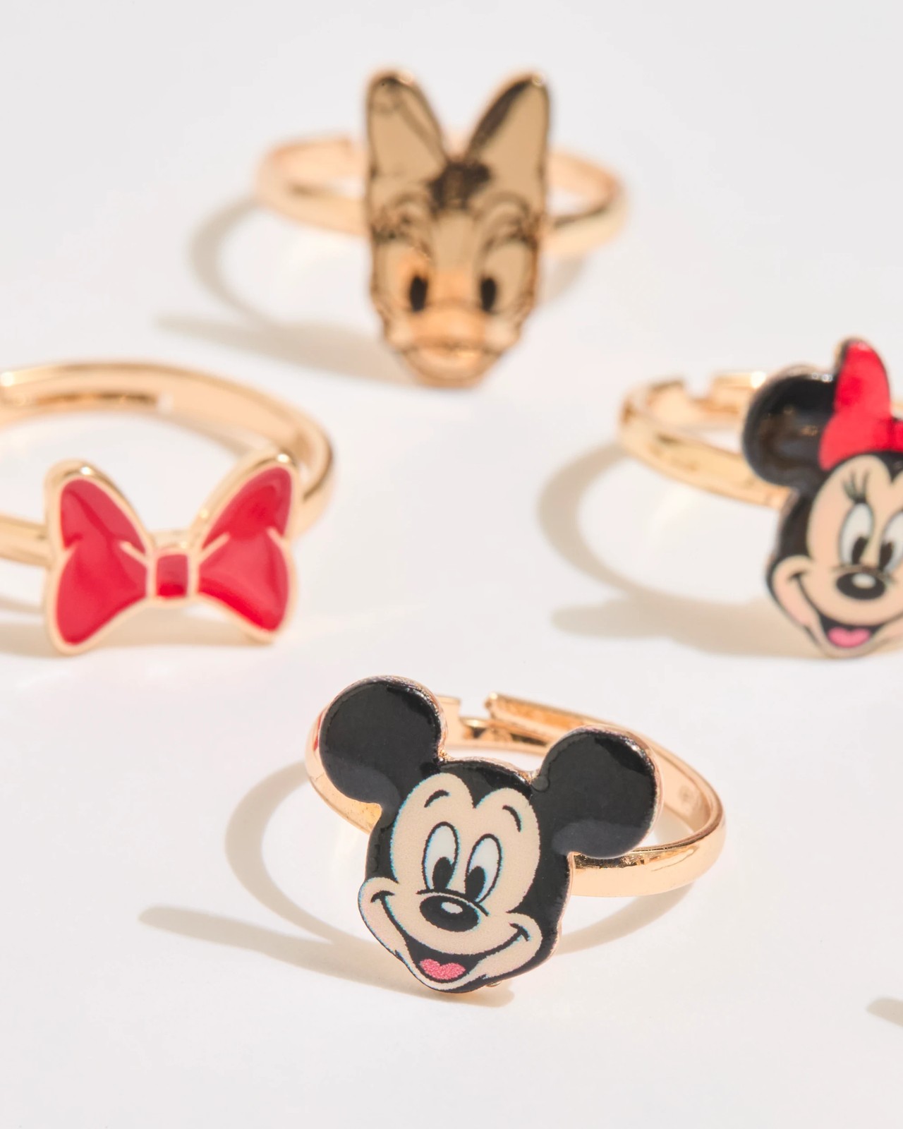 Licensed Disney Minnie Mouse 6 Pack Rings Set 2 of 3