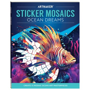 Art Maker Sticker Mosaics Ocean Dreams - Book