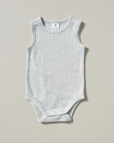 Baby Organic Cotton Pointelle Bodysuit