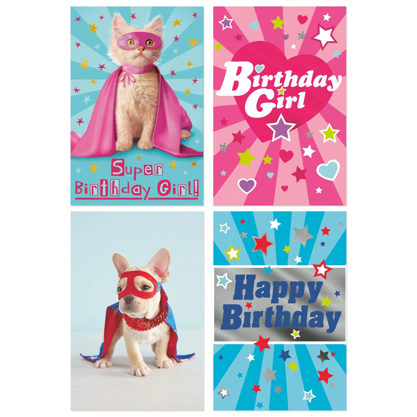 12 Pack Hallmark Birthday Cards - Cat and Dog 2 of 6