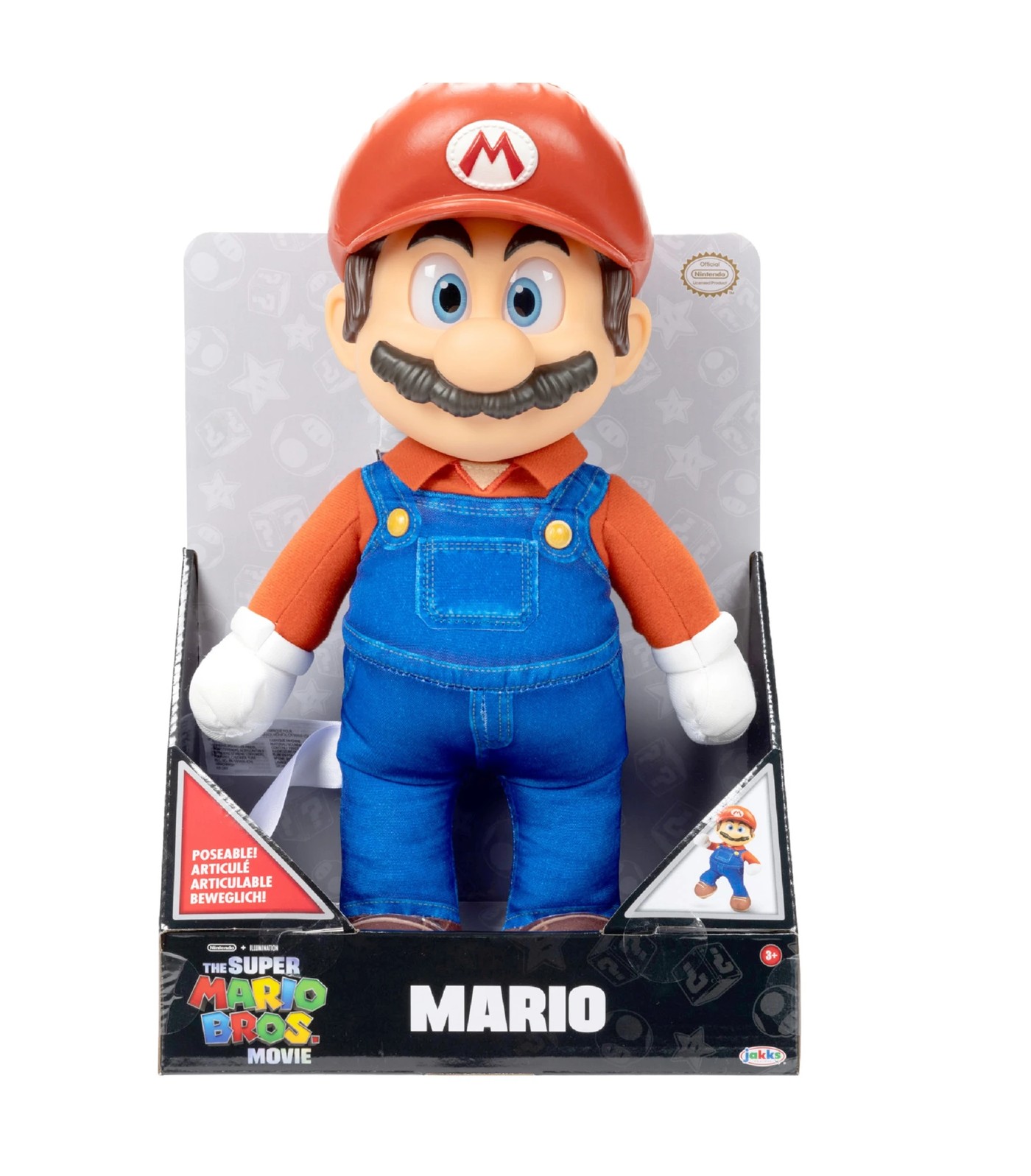 Nintendo Super Mario Movie Roto Plush - Mario