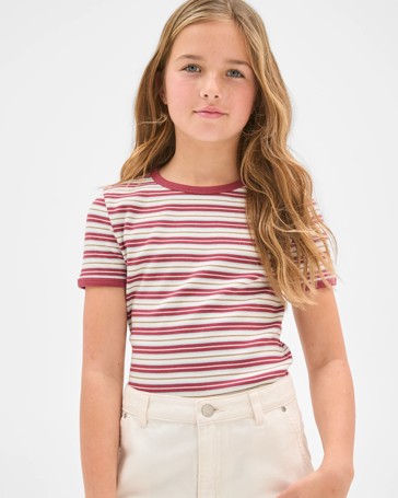 Australian Cotton Ribbed T-Shirt