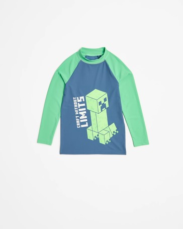 Minecraft Swim Rashie