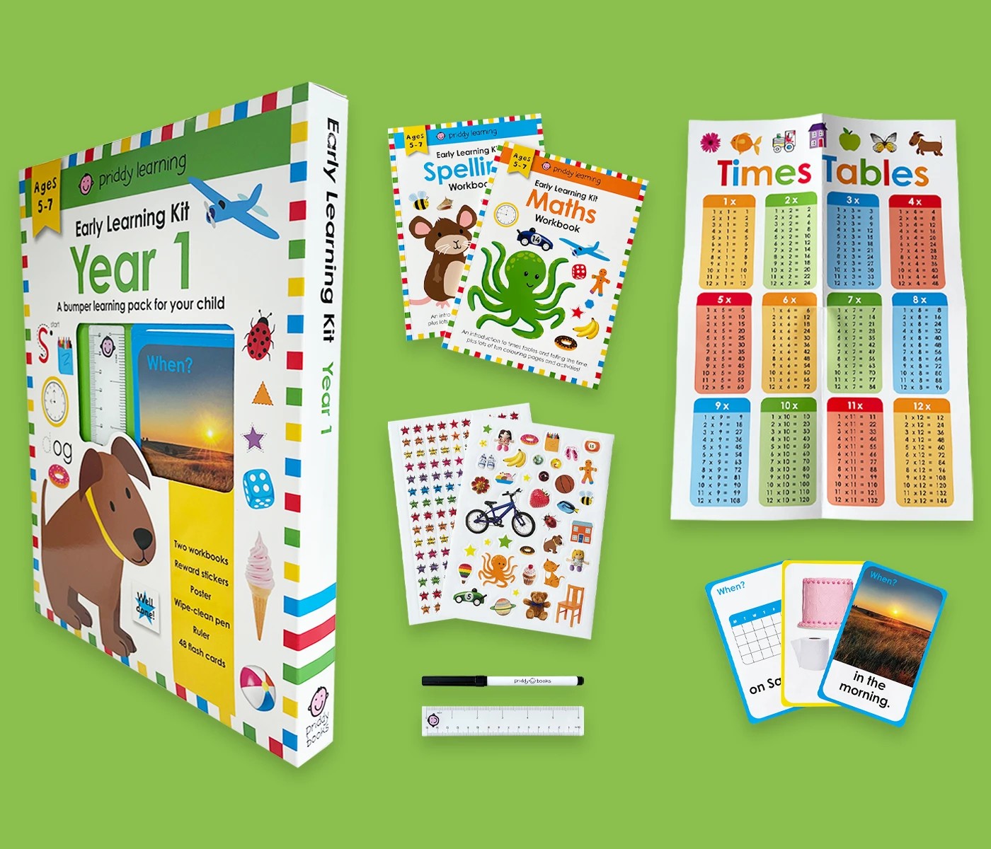 Early Learning Kit: Year 1 by Roger Priddy - Book 2 of 2