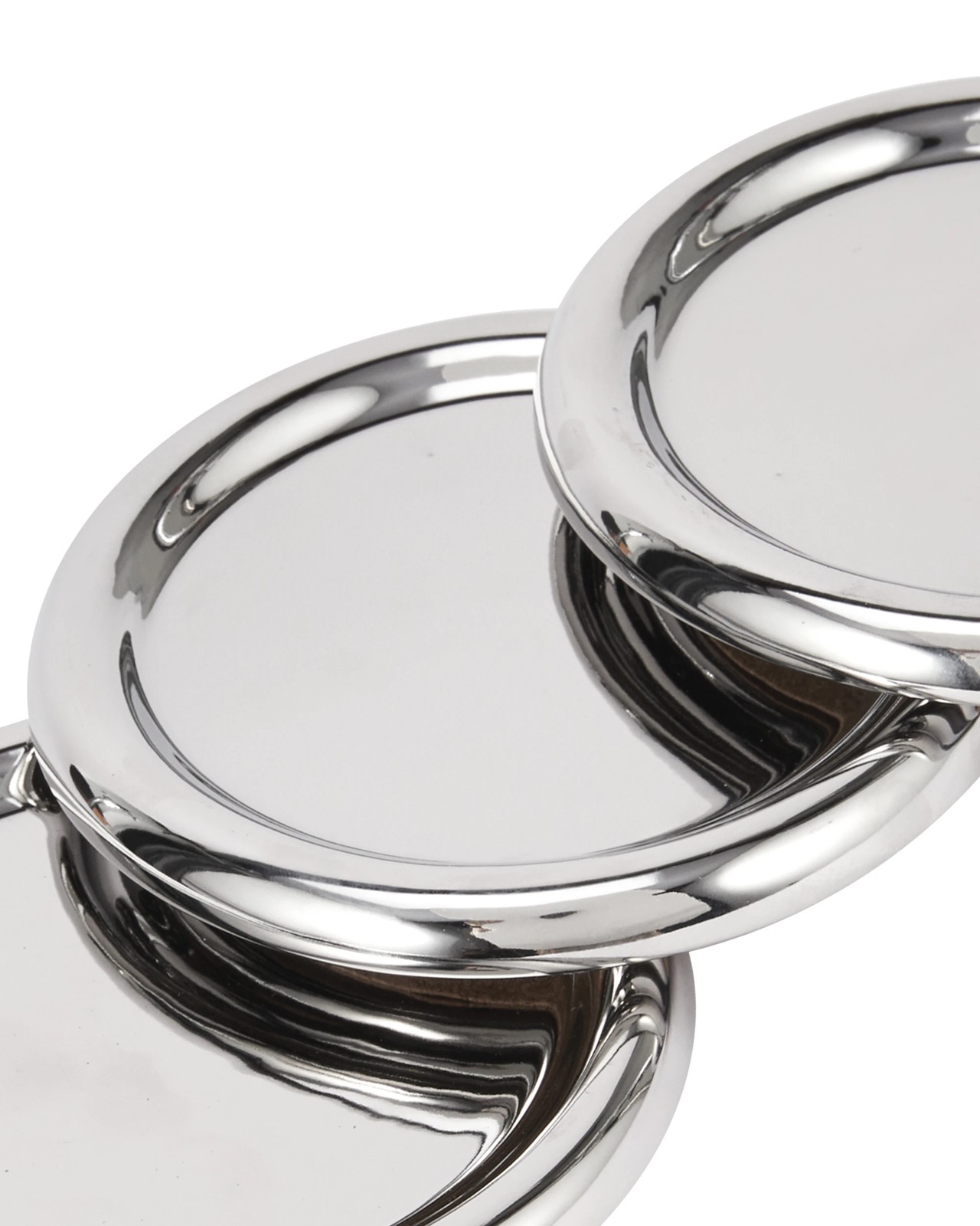 Anko 4 Silver Look Bubble Coasters 3 of 4