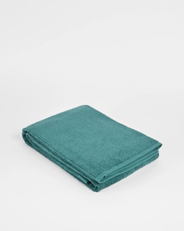 Australian Cotton Ribbed Bath Sheet - Piper