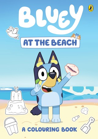 Bluey: At The Beach: A Colouring Book
