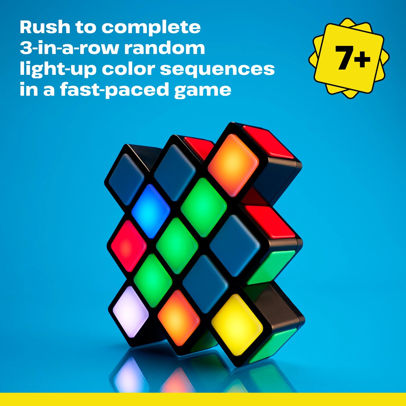 Rubik's Puzzle Brain Teaser Game Rubik's Rush 2 of 6