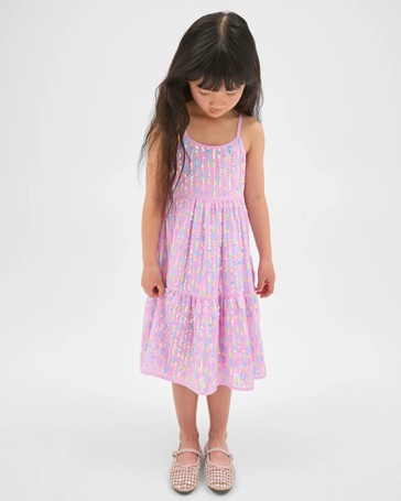 Sequin Strappy Dress