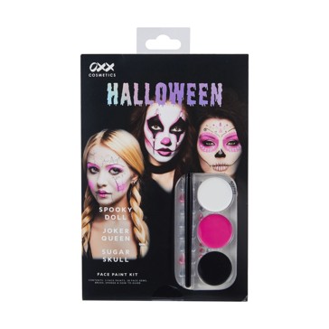 43 Piece Halloween Face Paint Kit - OXX Cosmetics