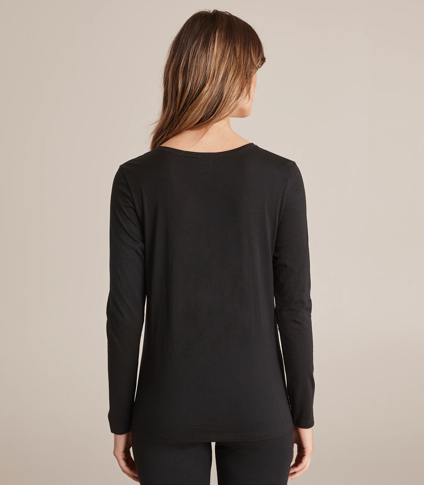 Extra Fine Australian Merino Wool Thermal Long Sleeve Spencer