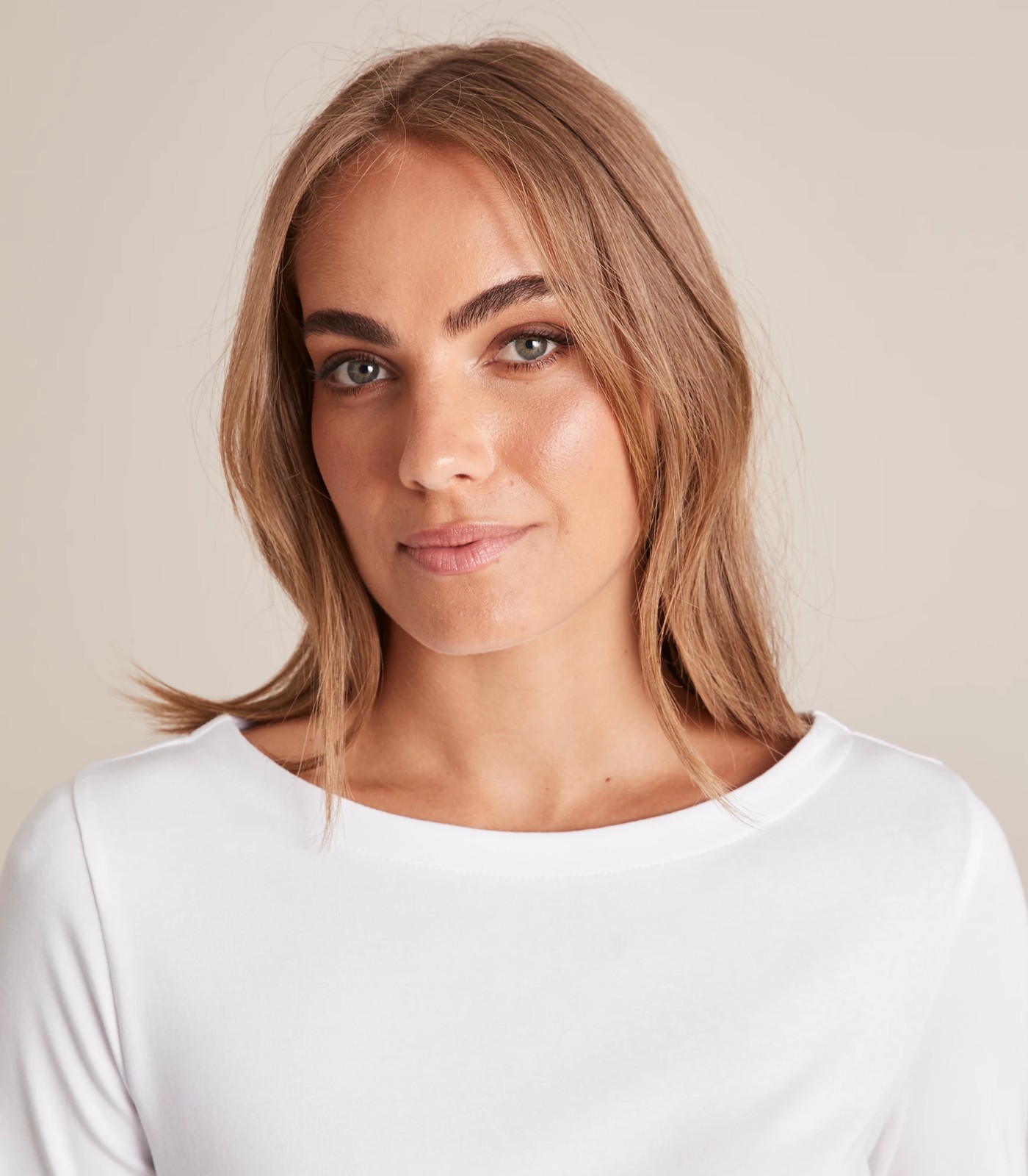 Isabel Boat Neck Top - Preview - White | Target Australia