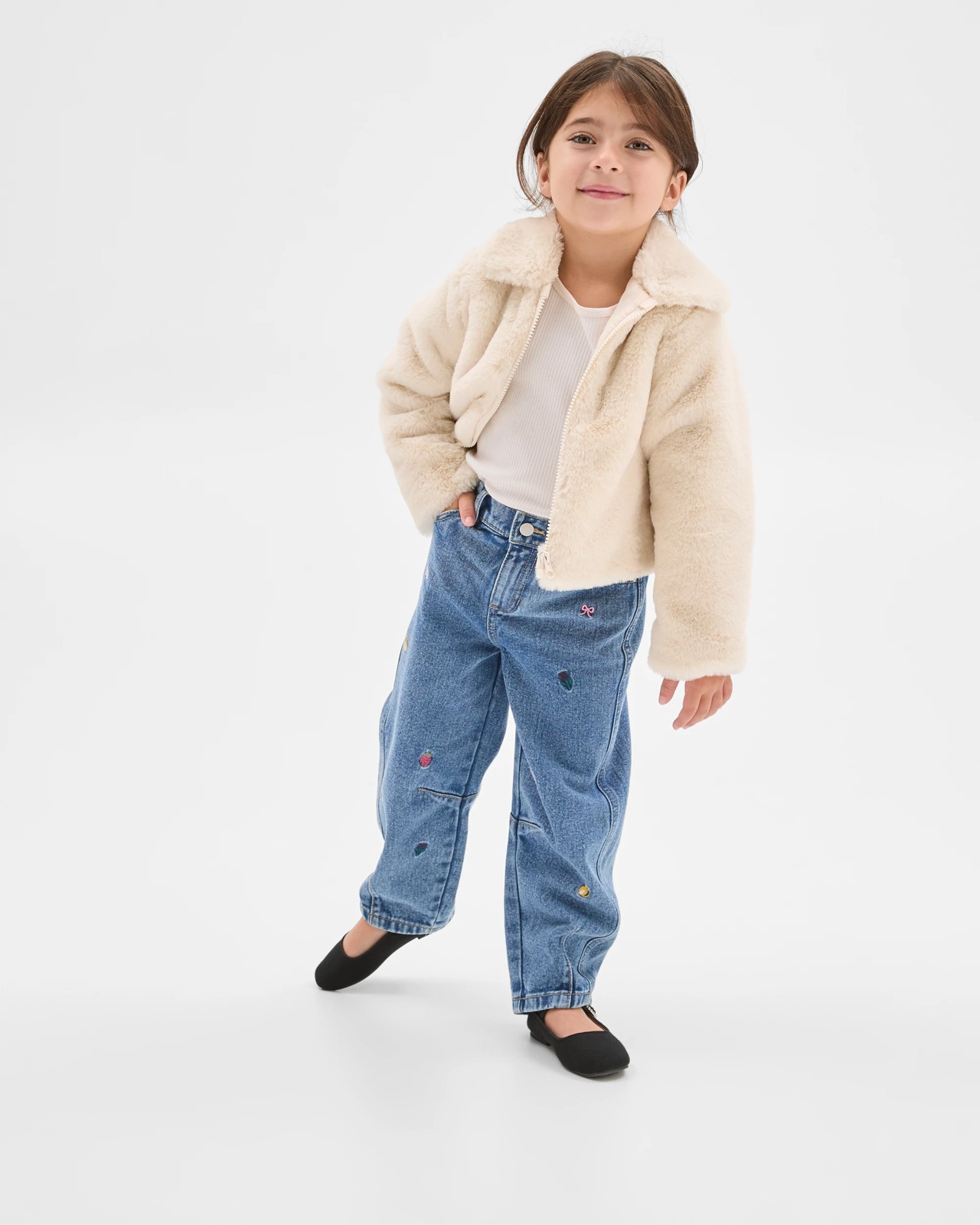 Faux Fur Swing Jacket 3 of 6