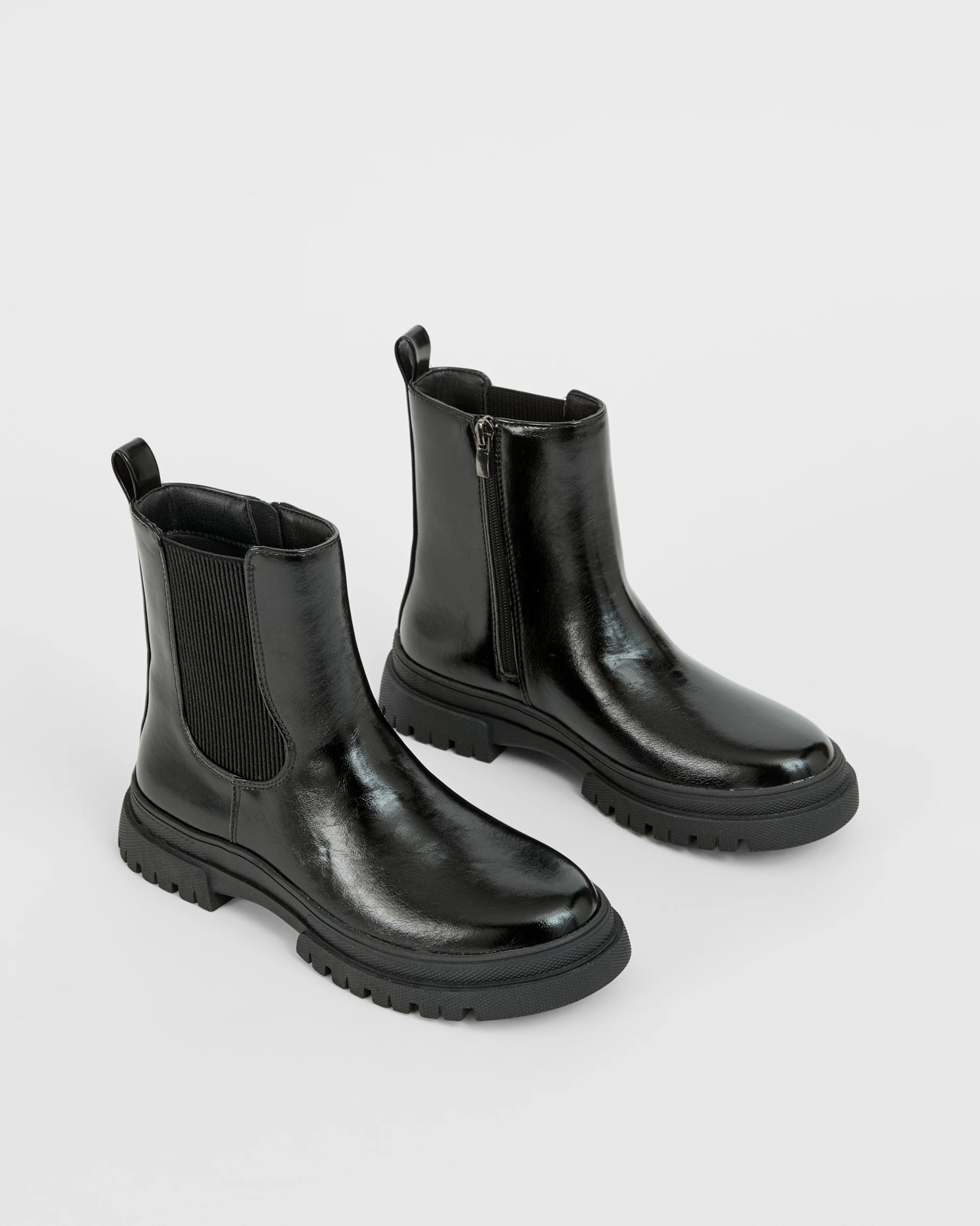 Chunky Elastic Chelsea Boots 2 of 3