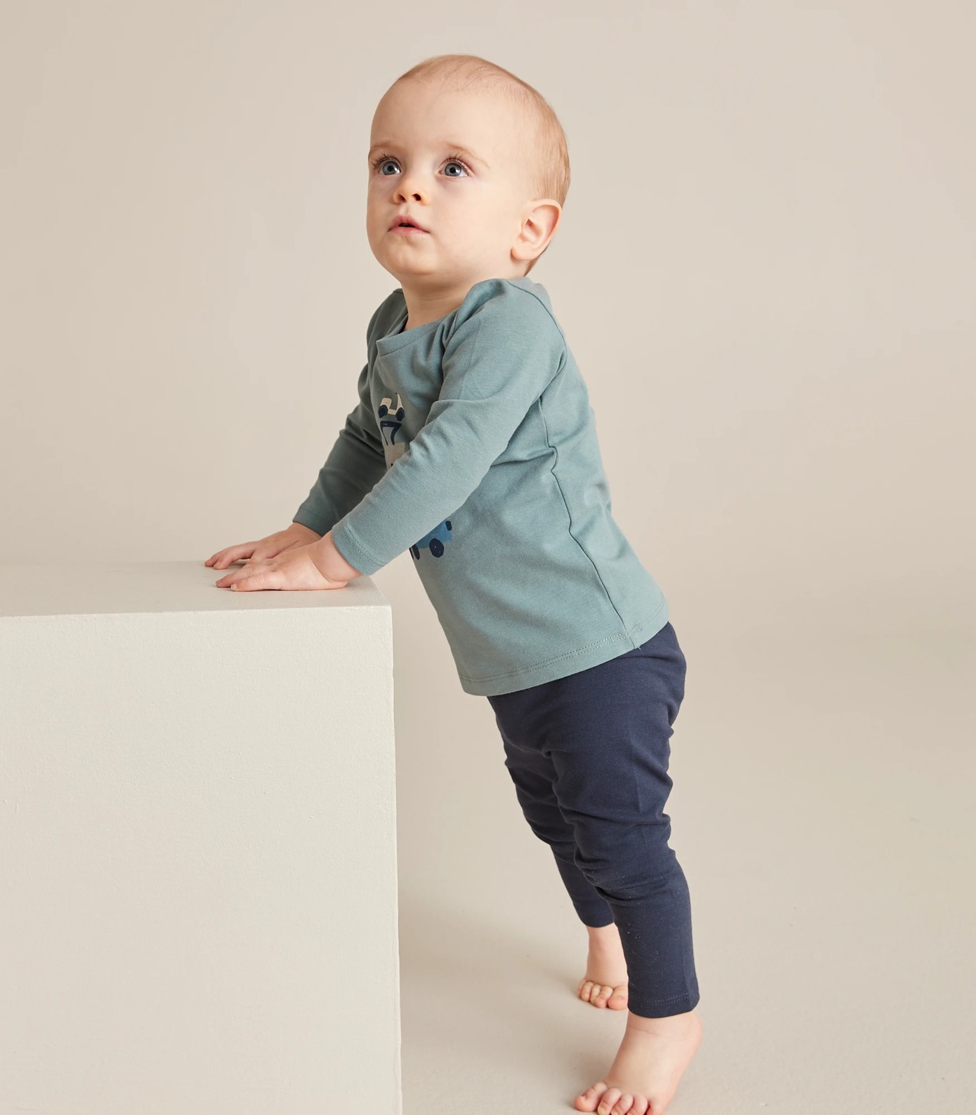 Baby Organic Cotton Print Top 5 of 5
