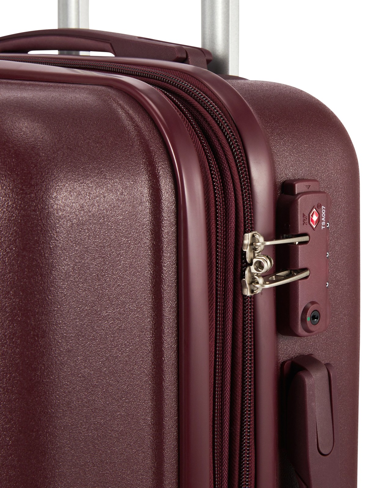 Anko 47cm Albany Hard Case 8 Wheels - Burgundy 6 of 6