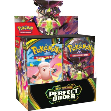 Pokemon TCG: Mega Evolution—Perfect Order Booster Display (36 Booster Packs) - Assorted