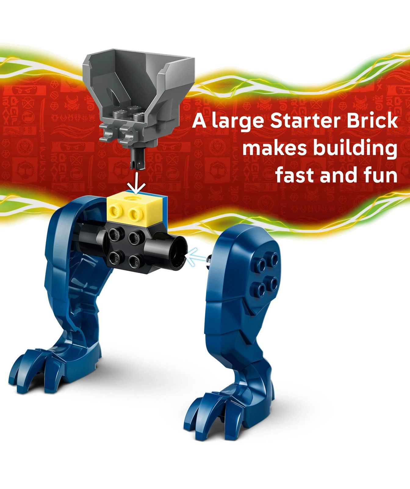 LEGO® Ninjago Jay's Dragon Mech Fight 71853 3 of 5