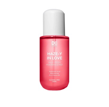 Designer Brands Haze-Y in Love Hair + Body Fragrance Mist 250ml - Hyaluronic Acid, Niacinamide and Pro-Vitamin B5