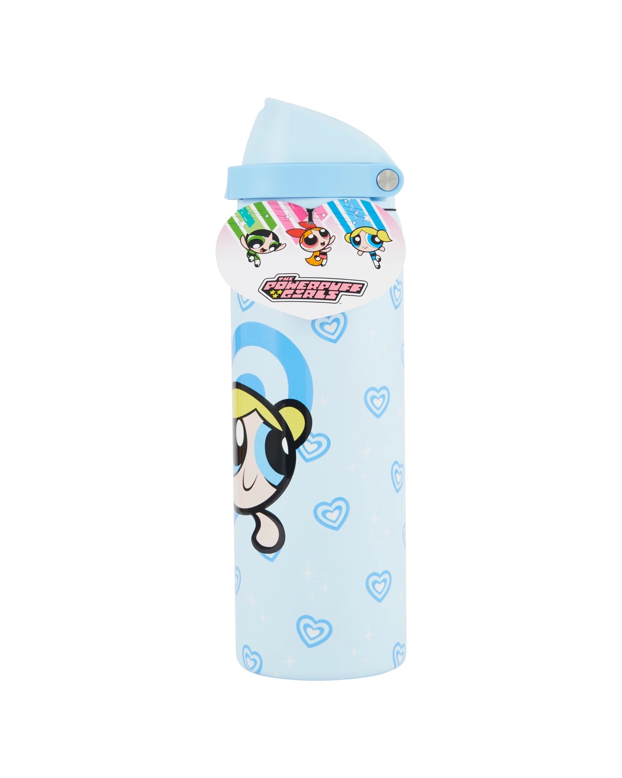 The Powerpuff Girls 940ml Dual Lid Bottle - Bubbles 6 of 6