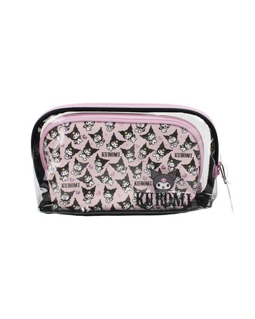 2 Pack Sanrio Hello Kitty Halloween Cosmetic Bag - Kuromi