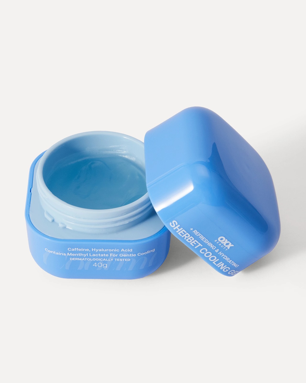 OXX Beauty Refreshing and Hydrating Sherbet Cooling Gel 40g, Caffeine - Hyaluronic Acid and Menthyl Lactate 2 of 3
