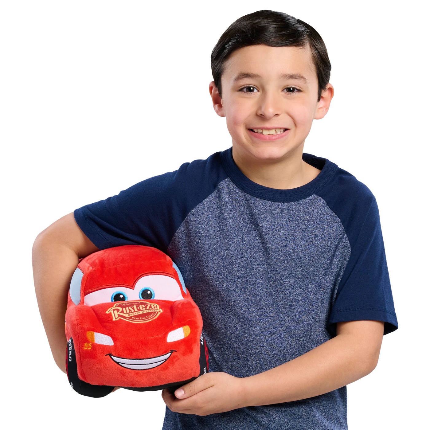 Disney Pixar Cars Large Plush Lightning McQueen 2 of 5