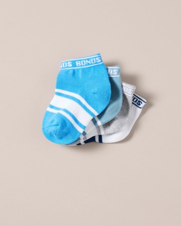 4 Pack Bonds Baby Sport Low Cut Socks