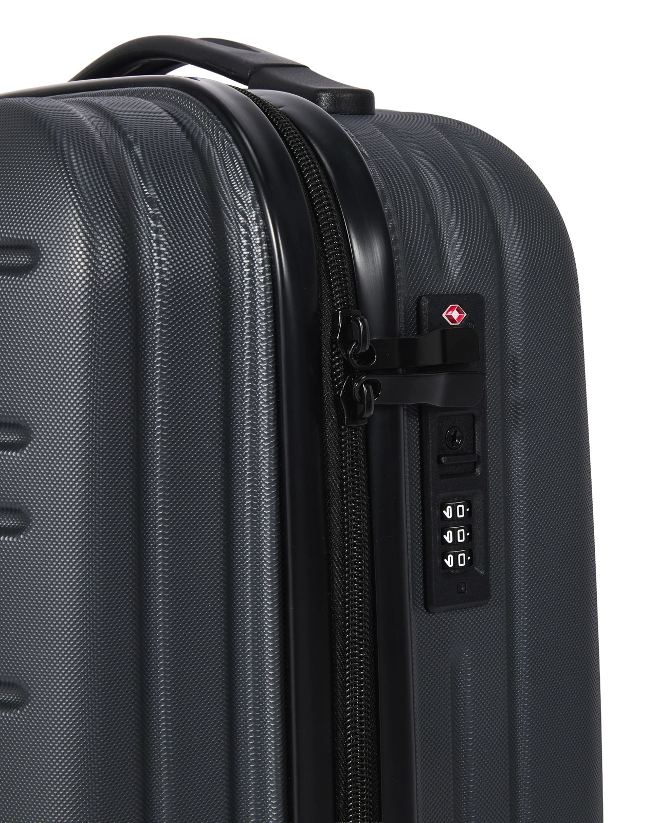 Anko 8 Wheels Carry-on Hard Case - Charcoal 5 of 5