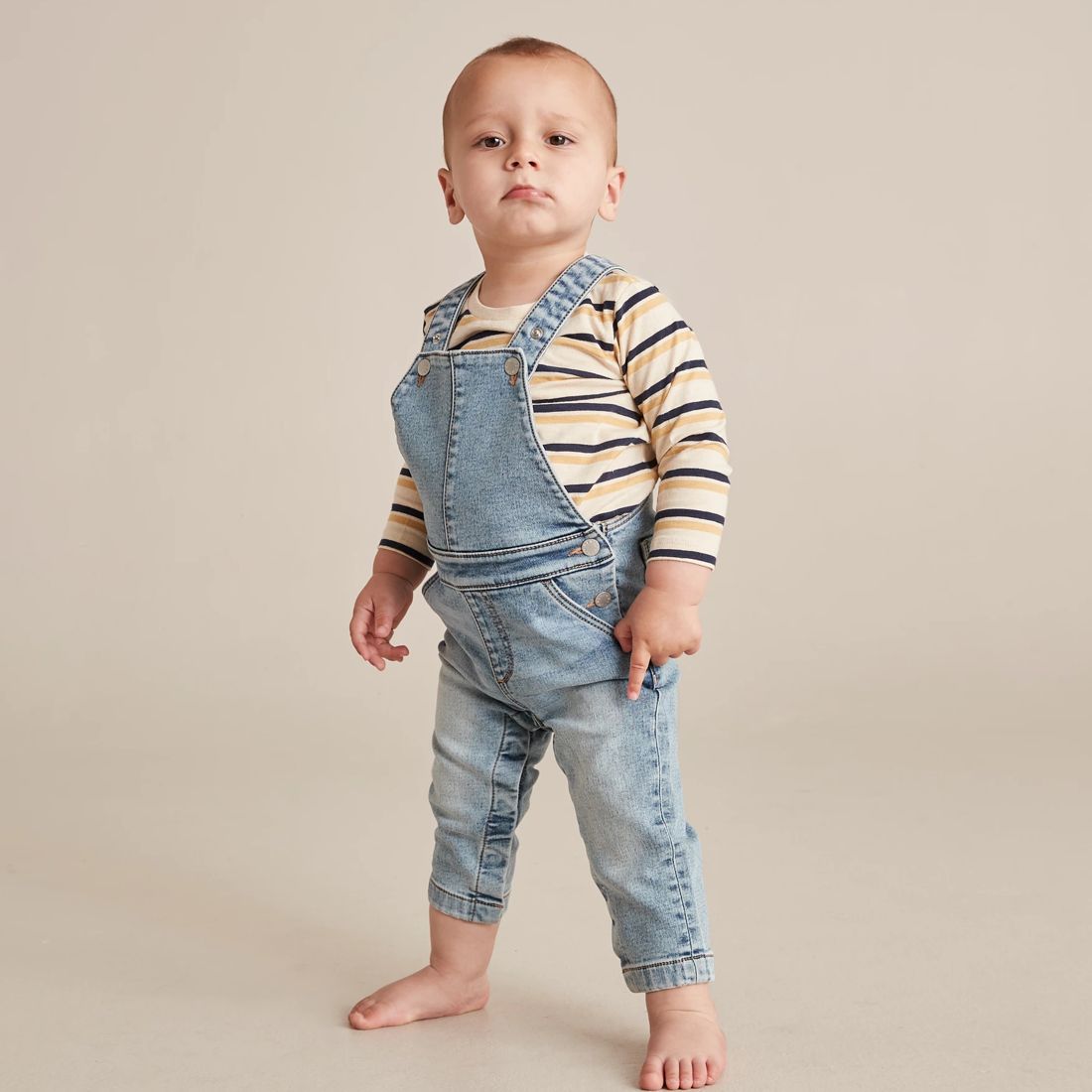 Baby Denim Overall | Target Australia