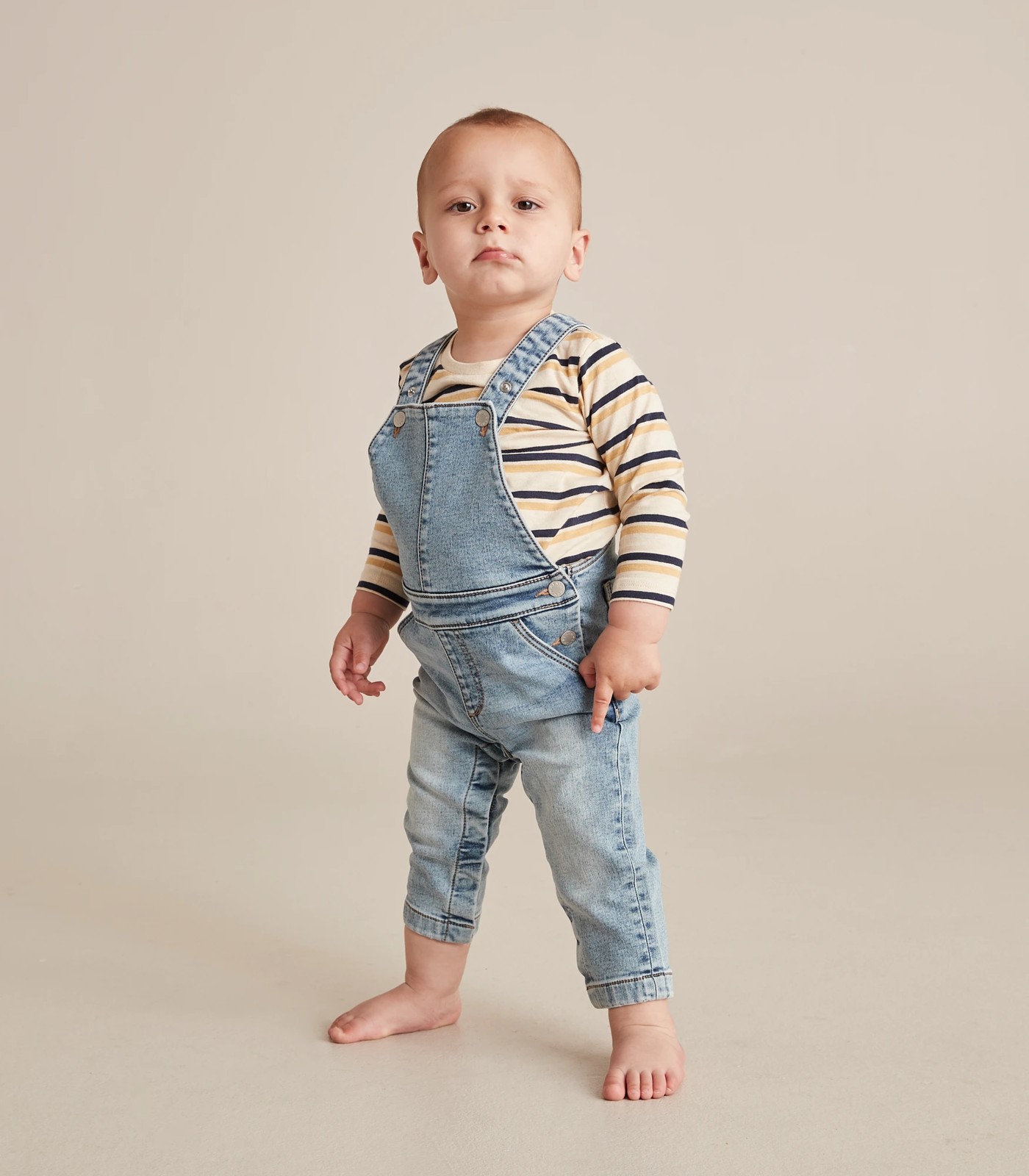 Baby hot sale jean jumper