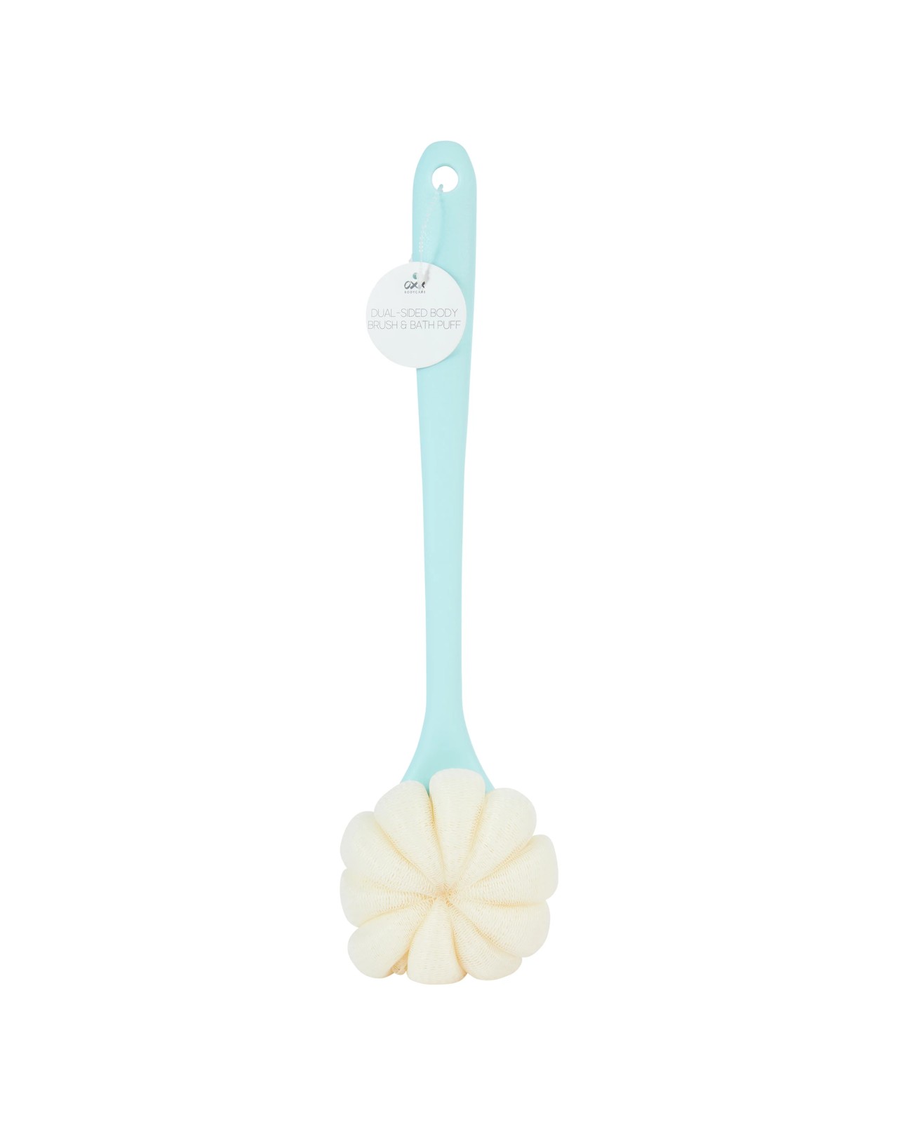 OXX Bodycare Dual-Sided Body Brush & Bath Puff - Mint 4 of 4