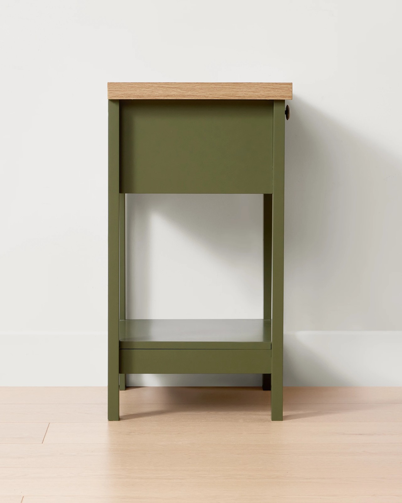 Anko Oliver Bedside Table - Olive Green 5 of 6
