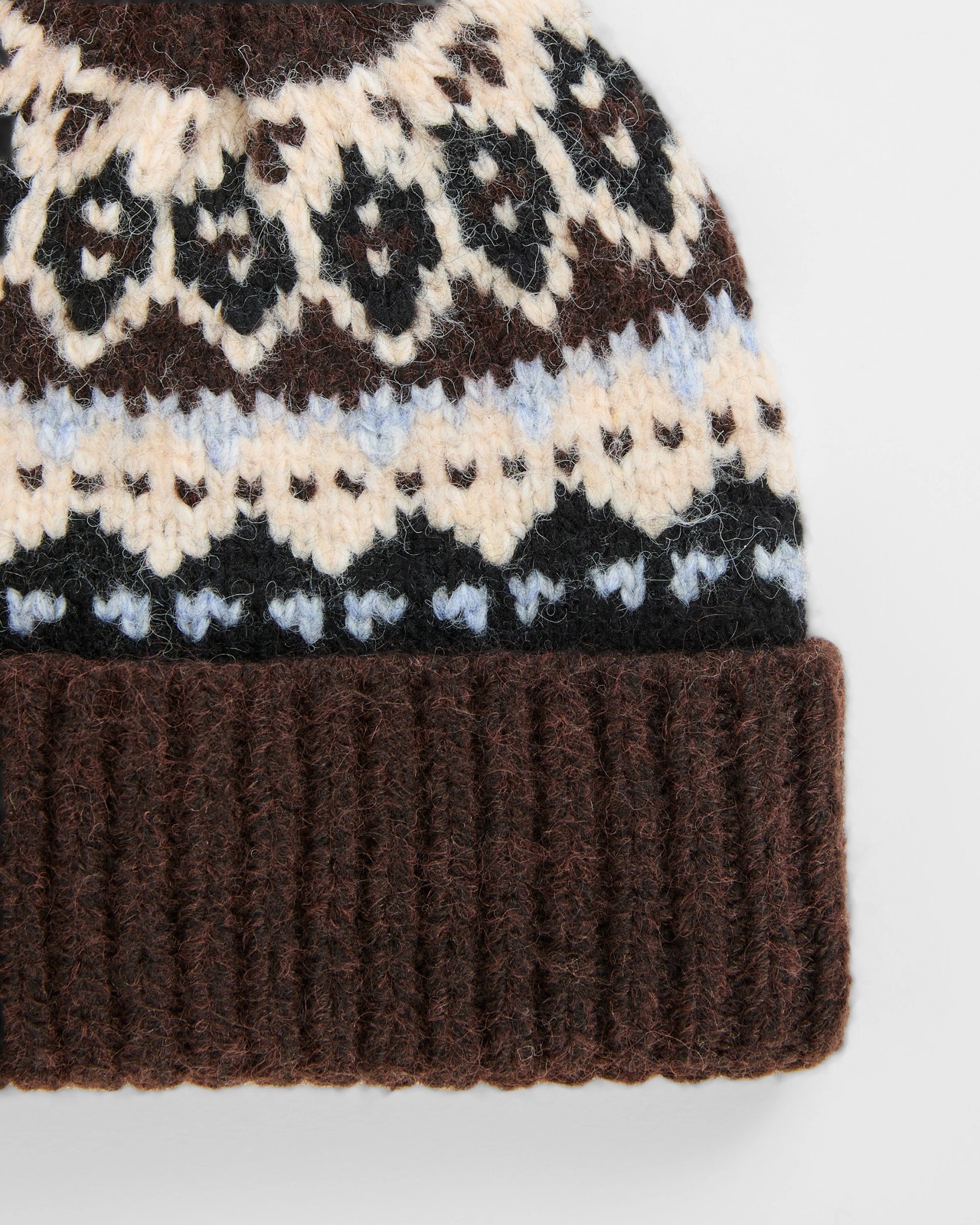 Chunky Fair Isle Beanie 2 of 2
