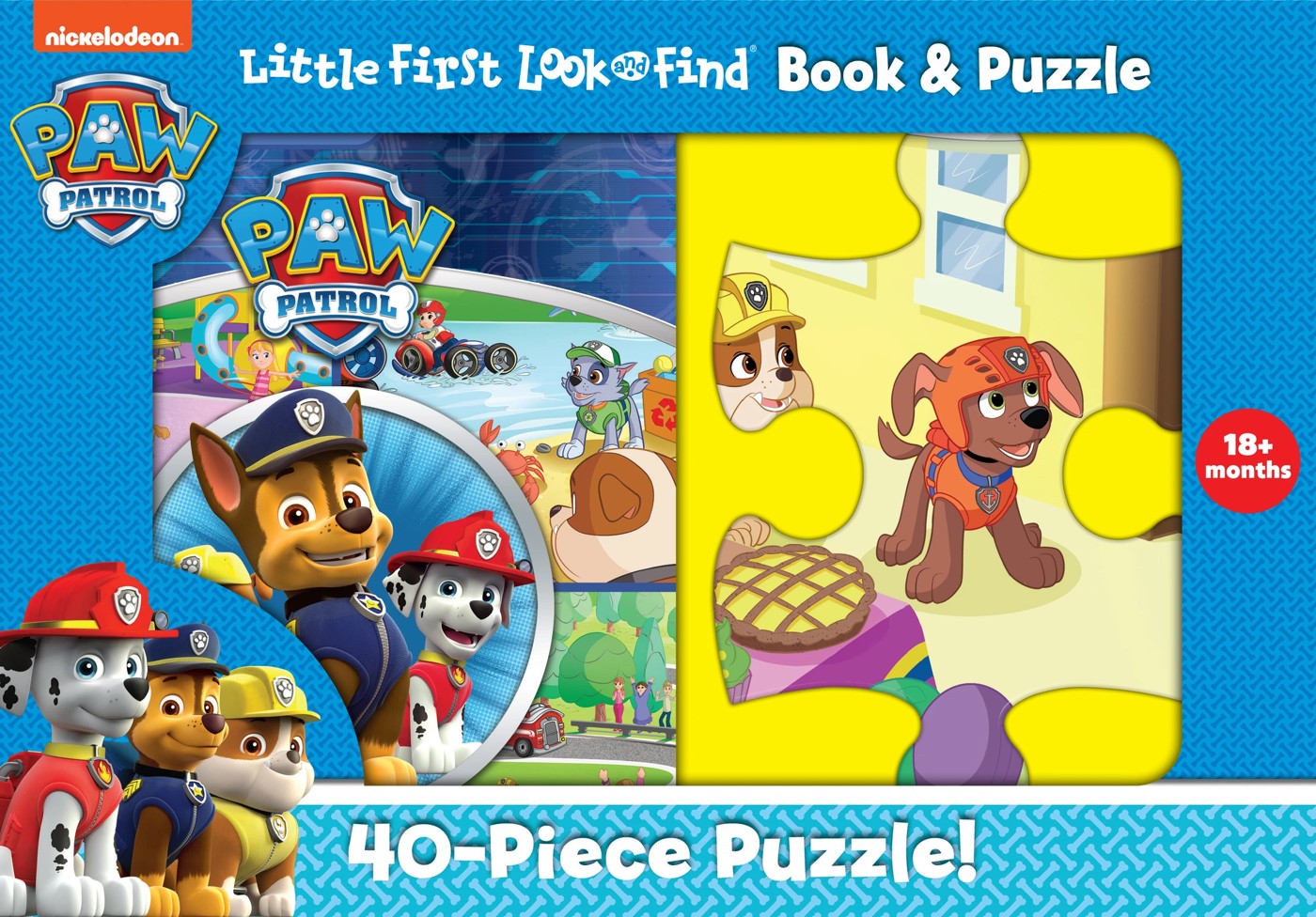 PAW Patrol: Little First Look and Find Book and Puzzle Set 2 of 5