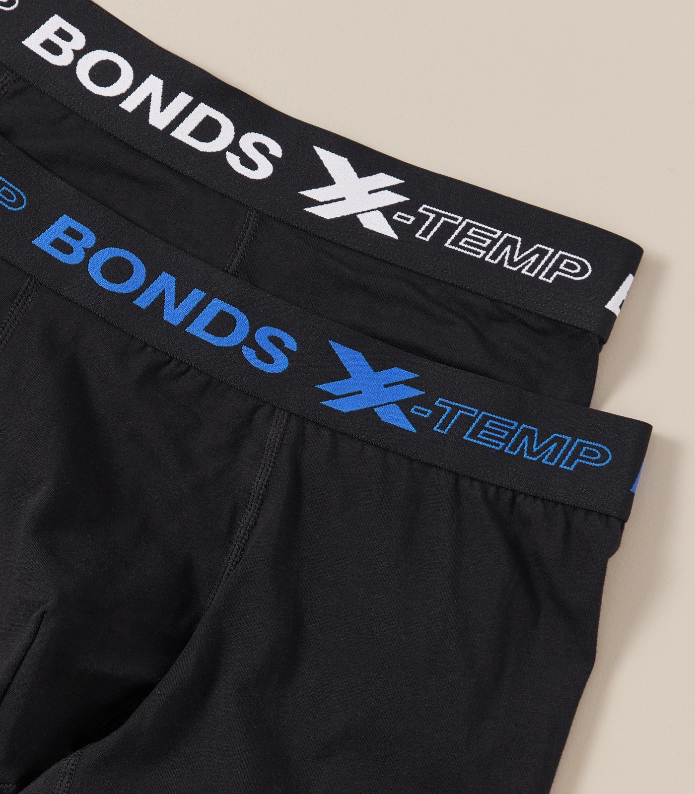 Bonds Men's X-Temp Briefs 4 Pack - Black - Size XXL