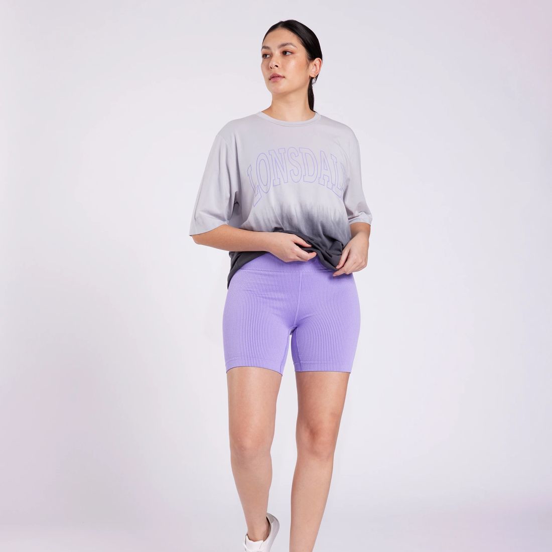 Lonsdale London Hatherleigh Ribbed Bike Shorts Target Australia