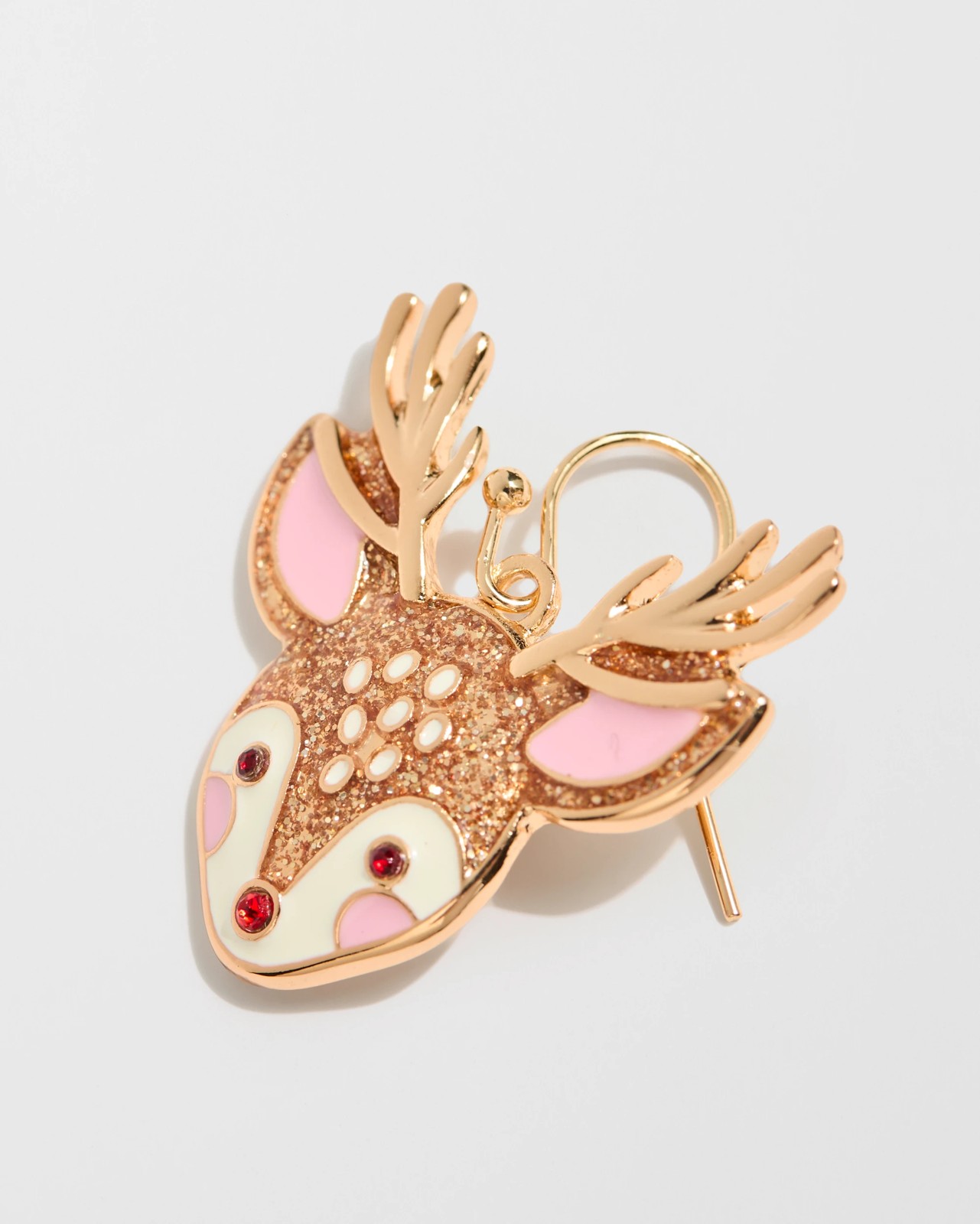 Christmas Reindeer Drop Earrings 2 of 3