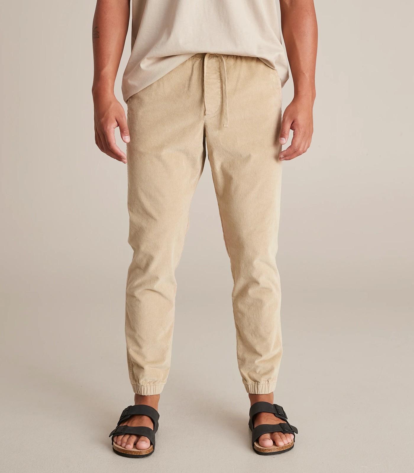 Man Plus Knit Jogger Pants