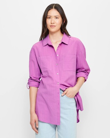 Roll Cuff Pocket Shirt