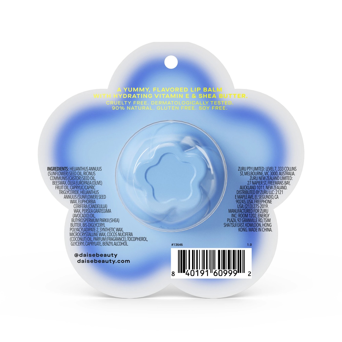 Daise Hydrating Lip Balm 7g - Coconut Breeze 2 of 6