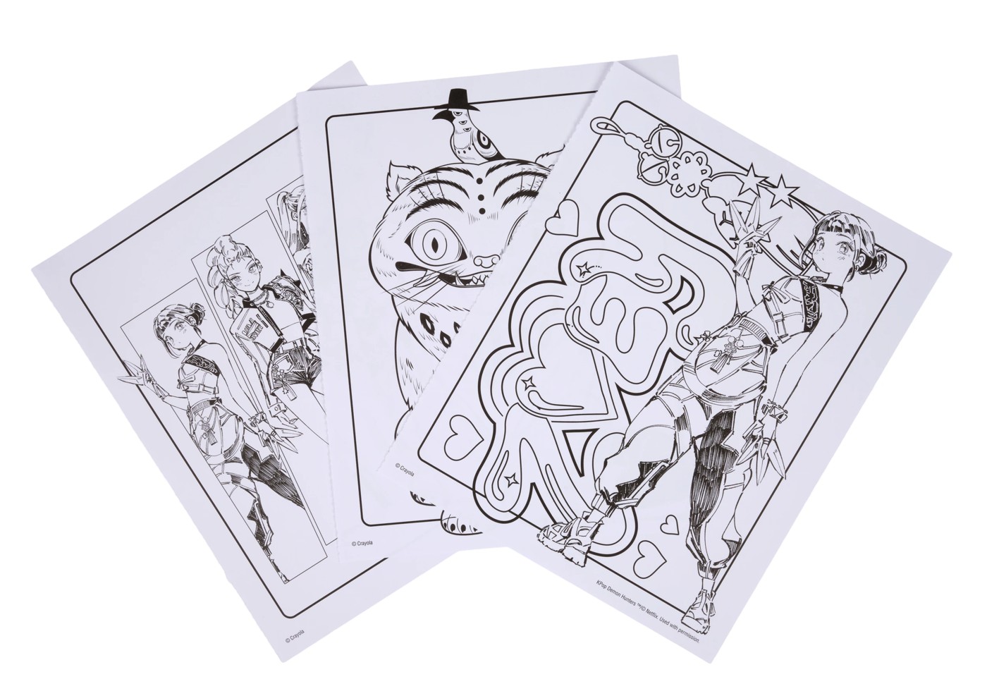 KPop Demon Hunters Art with Edge Coloring Book 5 of 5