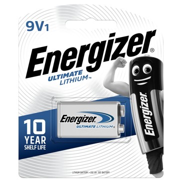 Energizer 9V Ultimate Lithium Battery