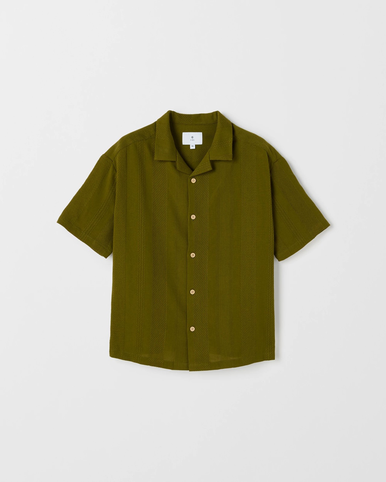 Australian Cotton Textured Short Sleeve Shirt 5 of 5