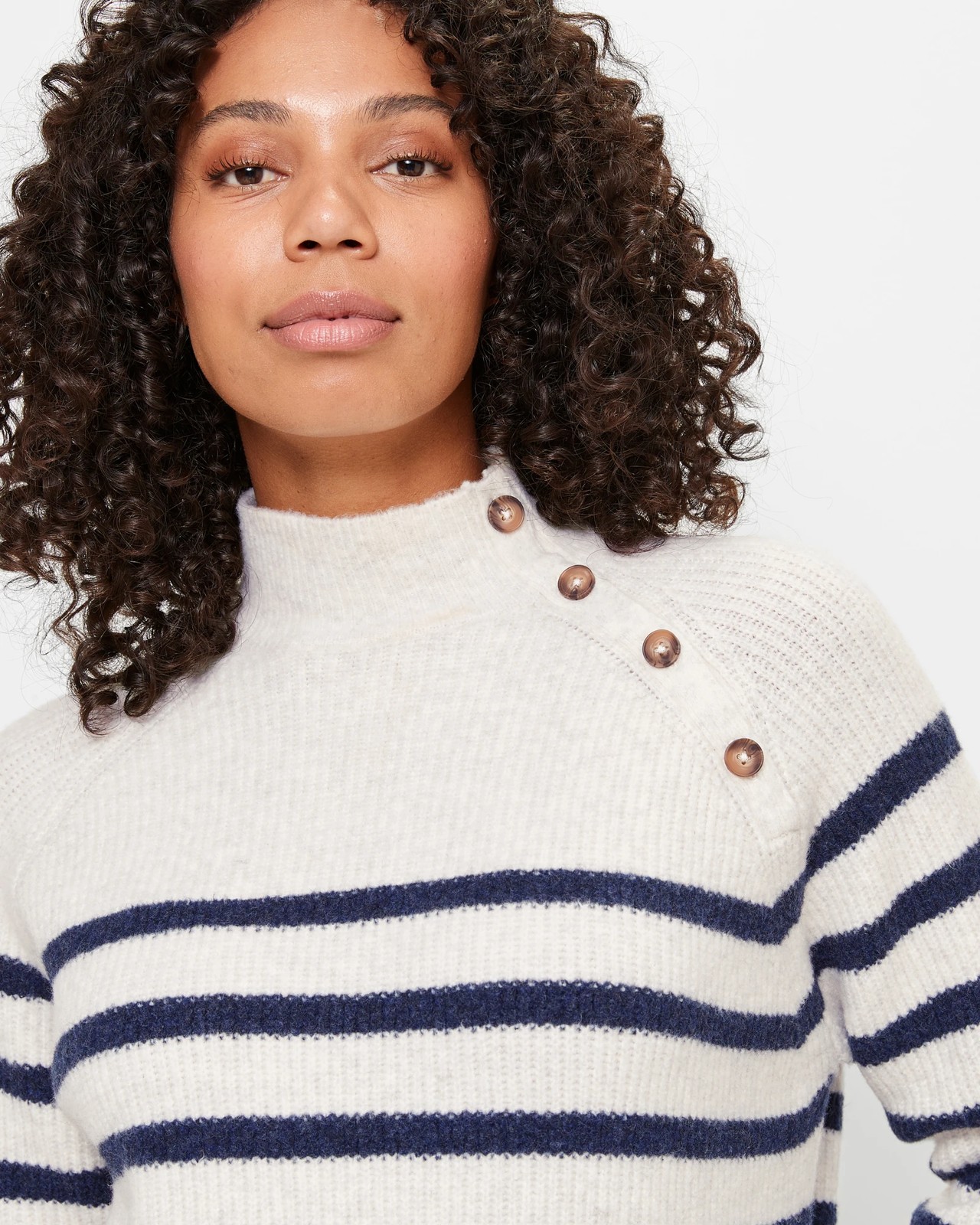 Super Soft Button Neck Jumper | Target Australia